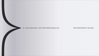 Block Branding: Or, Alternatively, Visit Block Brandin - 2